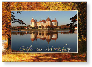 Postkarte Moritzburg Motiv 06 I im 25er Pack