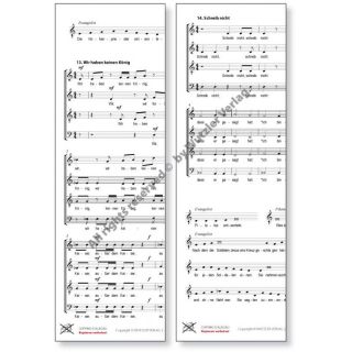 Johannespassion (Freiberger Passion) - Partitur