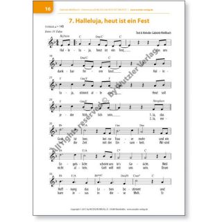 Ostermusical Halleluja, heut ist ein Fest - Songbook ab 3,99 EUR