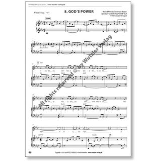 WITH YOUR POWER - Pianobook | GOSPELSONGS