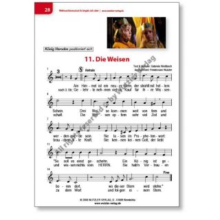 Weihnachtsmusical Es begab sich aber - Songbook