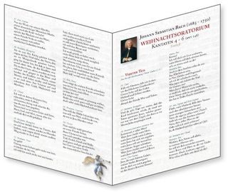 J. S. Bach Weihnachtsoratorium (4-6) Texthefte 50er Pack