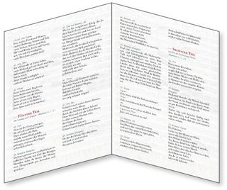 J. S. Bach Weihnachtsoratorium (4-6) Texthefte 50er Pack