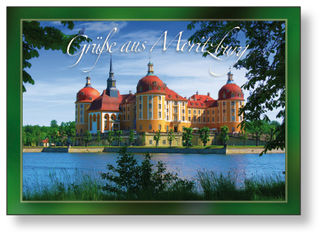 Postkarte Schloss Moritzburg