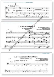 Lied- & Kanonsammlung zur Jahreslosung 2015 | ab 1,99 EUR
