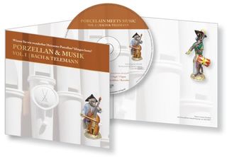 CD-Card Porzellan & Musik Vol. I | Bach & Telemann