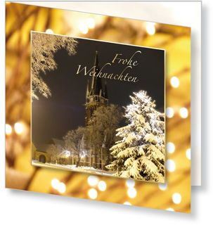 Frohe Weihnachten I - Grukarte - Sonderangebot 5er Pack