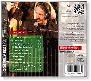 GOSPELMESSE Give God Glory - Playback-CD