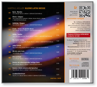 Latin-Messe | Martin S. Müller - Playback-CD