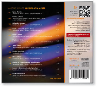 Latin-Messe | Martin S. Mller - Playback-CD