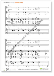 GOSPELMESSE Give God Glory - Choirleaderbook easy piano version