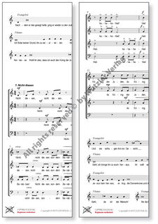 Johannespassion (Freiberger Passion) - Partitur