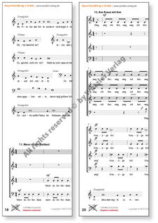 Johannespassion (Freiberger Passion) - Partitur