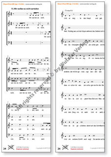 Johannespassion (Freiberger Passion) - Partitur