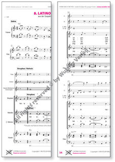 Farbe nach Noten | Neue Lieder und Stze fr junge Chre - Partitur