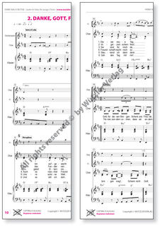 Farbe nach Noten | Neue Lieder und Stze fr junge Chre - Partitur