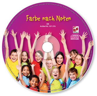 Farbe nach Noten | Coole Arrangements fr junge Chre - CD