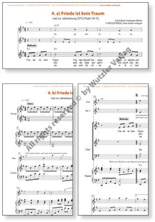 Lied- & Kanonsammlung zur Jahreslosung 2019 | Longing for Your peace