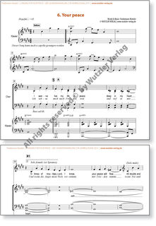 Lied- & Kanonsammlung zur Jahreslosung 2019 | Longing for Your peace