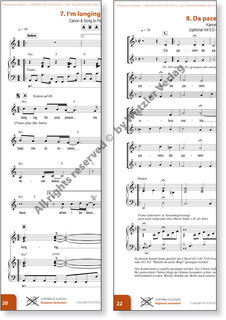 Lied- & Kanonsammlung zur Jahreslosung 2019 | Longing for Your peace