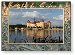 Postkarte Moritzburg Motiv 01 I im 25er Pack