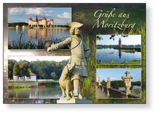 Postkarte Moritzburg Motiv 03 I im 25er Pack