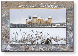 Postkarte Moritzburg Motiv 08 I im 25er Pack