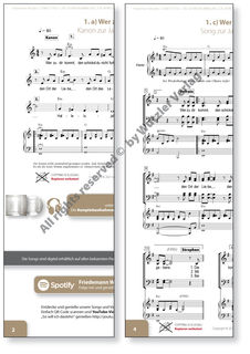 Lied- & Kanonsammlung zur Jahreslosung 2022 I come to You
