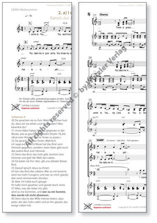 Lied- & Kanonsammlung zur Jahreslosung 2022 I come to You