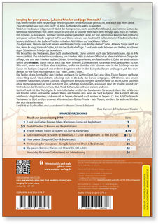 Bundle Notenbuch + CD-Card Longing for Your peace