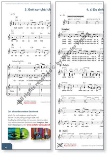 Lied- & Kanonsammlung zur Jahreslosung 2023 | Watching over me