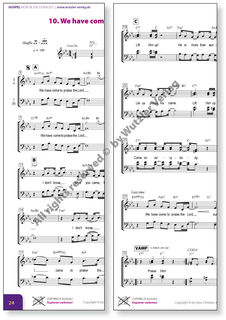 Now be encouraged - Songbook | GOSPELSONGS