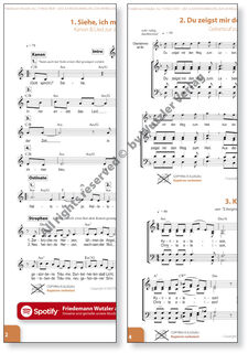 Lied- & Kanonsammlung zur Jahreslosung 2026 | All things new