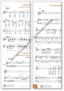 Lied- & Kanonsammlung zur Jahreslosung 2026 | All things new