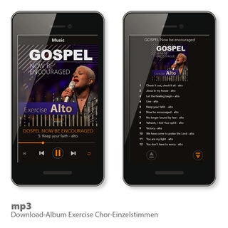 Now be encouraged - mp3-Chorstimmenpaket | Gospelsongs