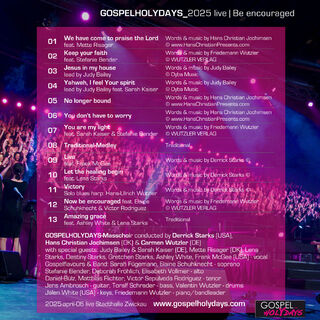 Now be encouraged - mp3-Chorstimmenpaket | Gospelsongs