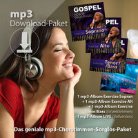 Now be encouraged - mp3-Chorstimmenpaket | Gospelsongs