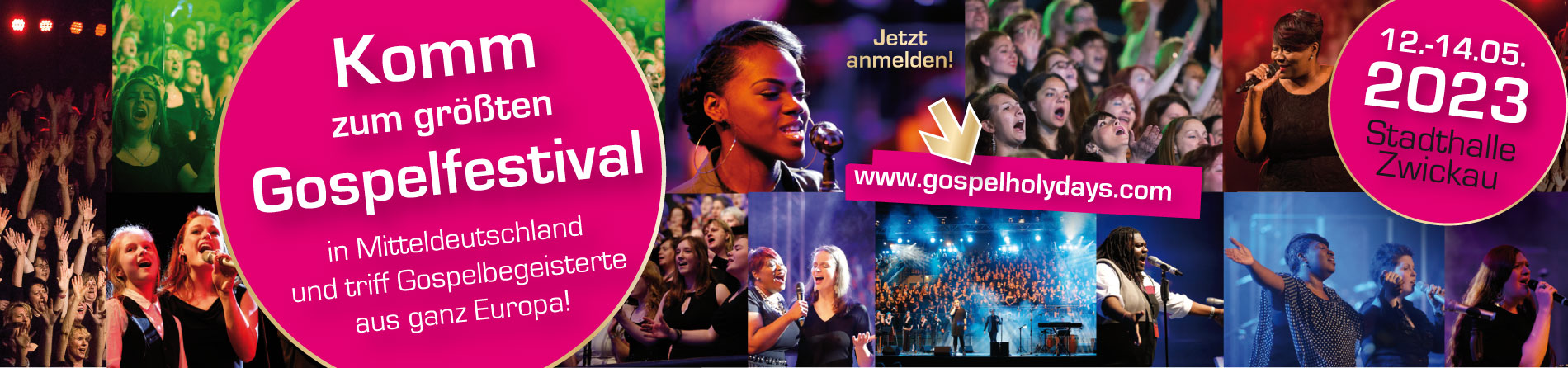 GOSPELHOLYDAYS , Sing mit im Chor der 1.000 Stimmen